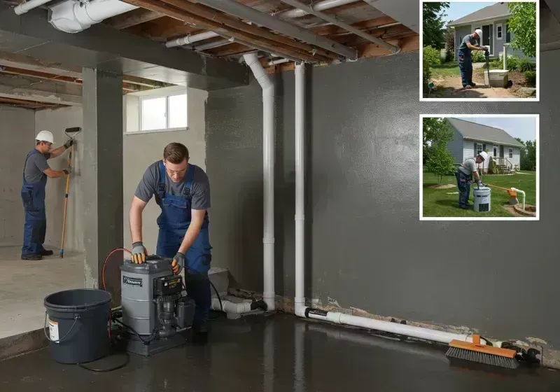 Basement Waterproofing and Flood Prevention process in Monterey Park, NM